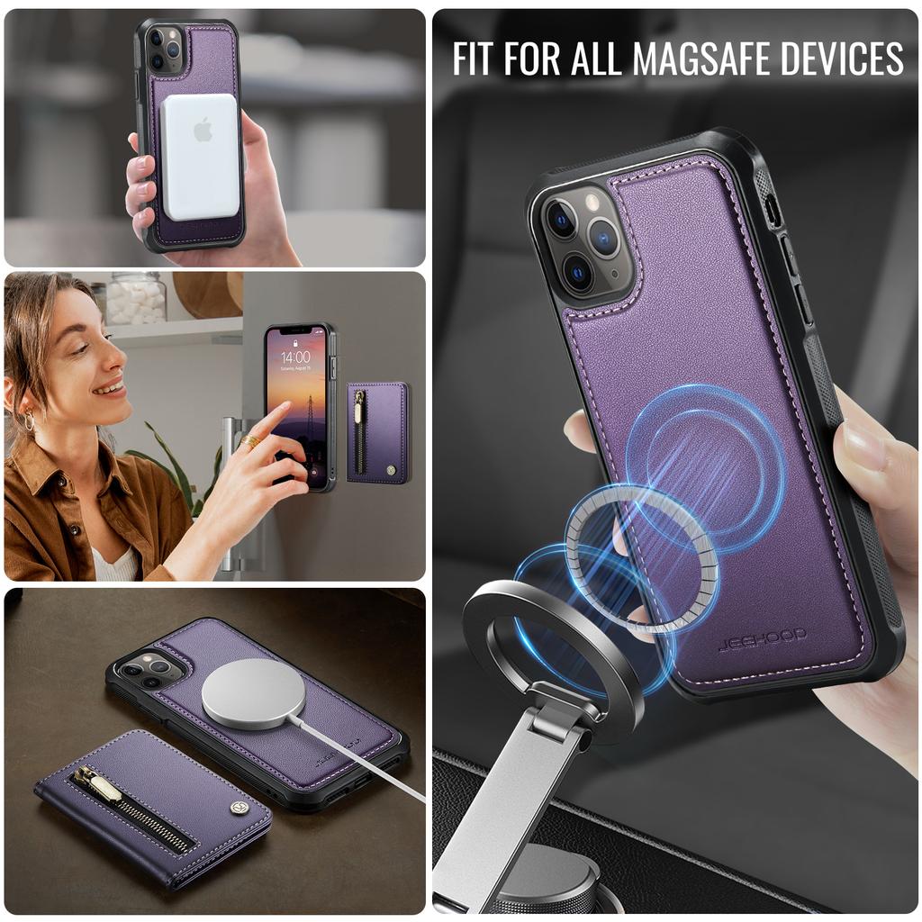 Für Samsung Galaxy S24 Ultra Hülle Abnehmbar 2 in 1 Leder Geldbörse Handyhülle Magnetische Hülle