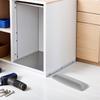 2Pairs Self-Stick Cabinet Handles Rugged Plastic Adhesive Pulls for Kitchen Bathroom Living Room Cabinets Freezer Balcony Door