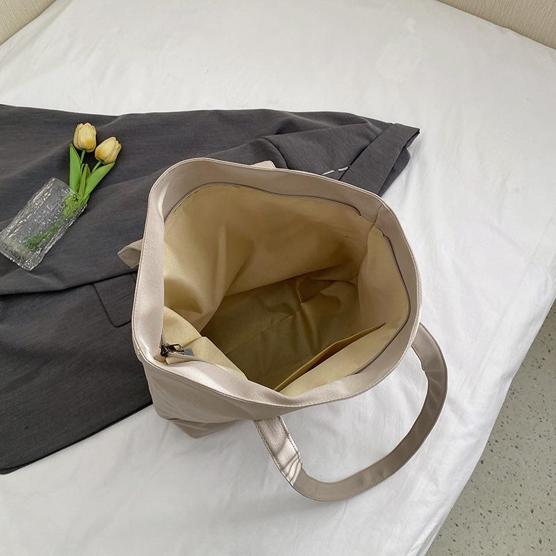 Tote bag nylon cloth women's bag new shoulder bag fashionable retro handbag large capacity bag