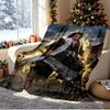 BLEACH Pattern Blanket for Home Decoration, Bed, Sofa, Car Travel, Camping, Suitable for All Seasons, Birthday Christmas Gift