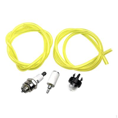 Fuel Filters Primer Bulb Kit for 530095646 P4018 PP3416 Edger Blower Line Hose Spark Plug