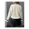 Women's Square Patterned Knitwear Sweater