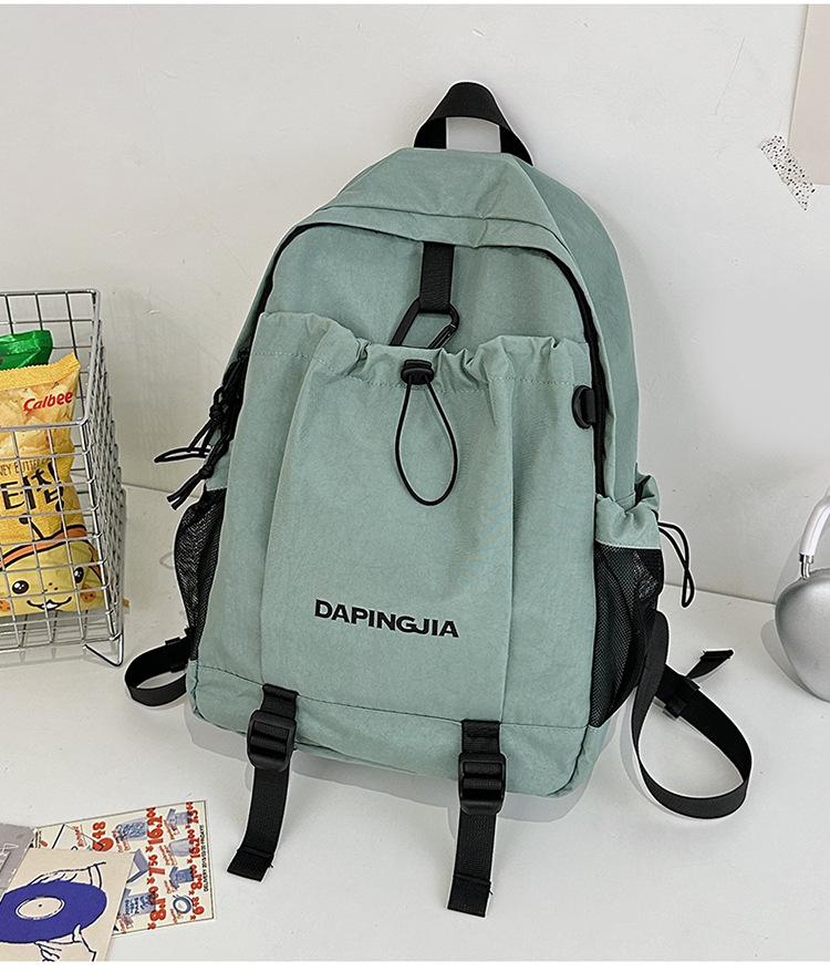 

Шкільний рюкзак жіночий студентський рюкзак для старшокласниць великої місткості дорожній рюкзак 2024 новий рюкзак універсальна сумка для комп ютера зелений