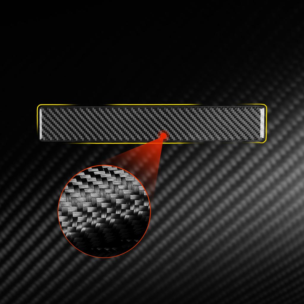 Real Carbon Fiber Car Accessories Passenger Dashboard Panel Trim Cover Soft Sticker For BMW E36 3 Series/M3 1994 1995 1996 blvc18