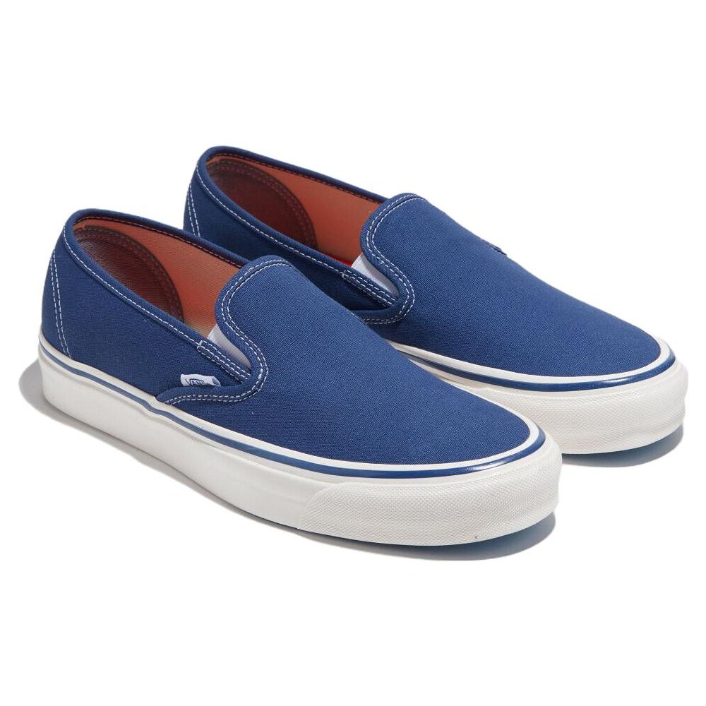 Vans Slip-On 48 Deck DX Low-Top Skate Shoes Unisex Sneakers Blue White VN0005UPIGV1