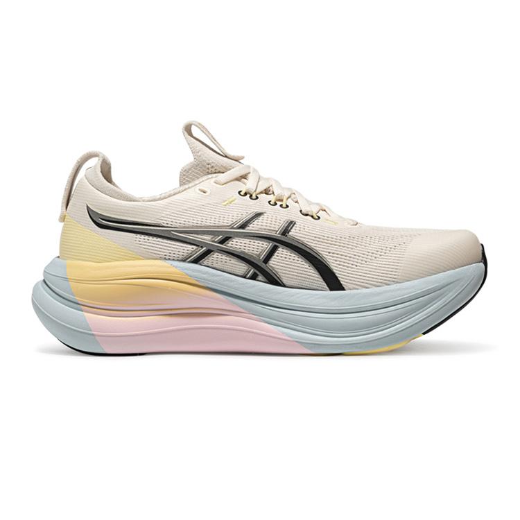 Asics Gel-Nimbus 28 Reflektierend Nachtlaufen Dämpfung Atmungsaktiv Rebound Low-Top Laufschuhe Damen Sneaker 1012C031-100