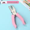 Rubber Grip Handheld Round Hole Punch Pliers