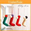 Creative Socks And Plush Ball Pendants Christmas Decoration Props For Holiday Tree Ornaments And Festive Scene Decor