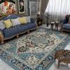 American Retro Living Room Decoration Carpet Minimalist Bedside Rugs for Bedroom Large Area Non-Slip Mat Washable Lounge Rug
