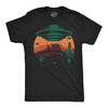 Mens Funny T Shirts Desert UFOs Sarcastic Alien Graphic Novelty Tee For Men