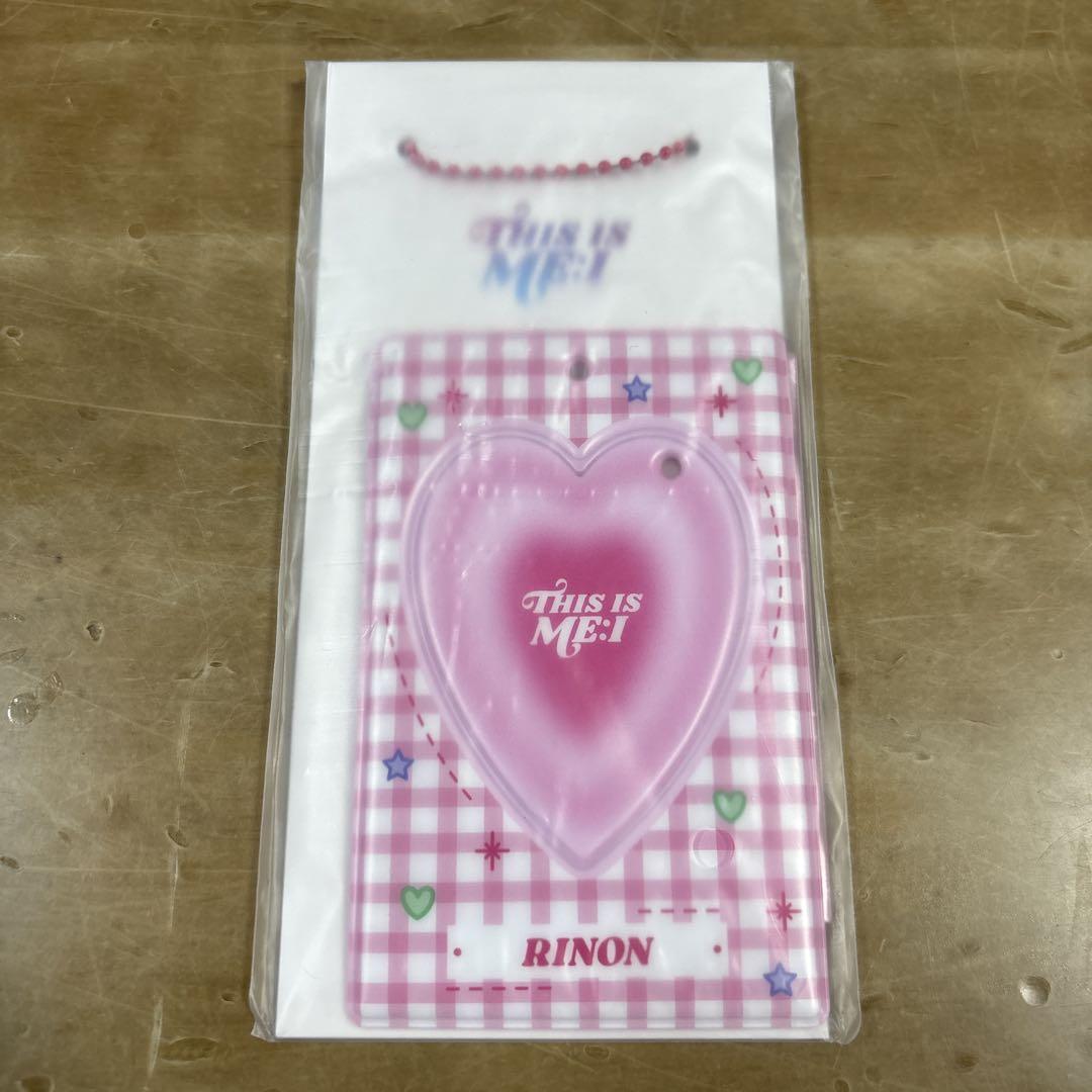 

[USED] ME:I Aritza Merchandise Trading Card Holder Rin Murakami RINON