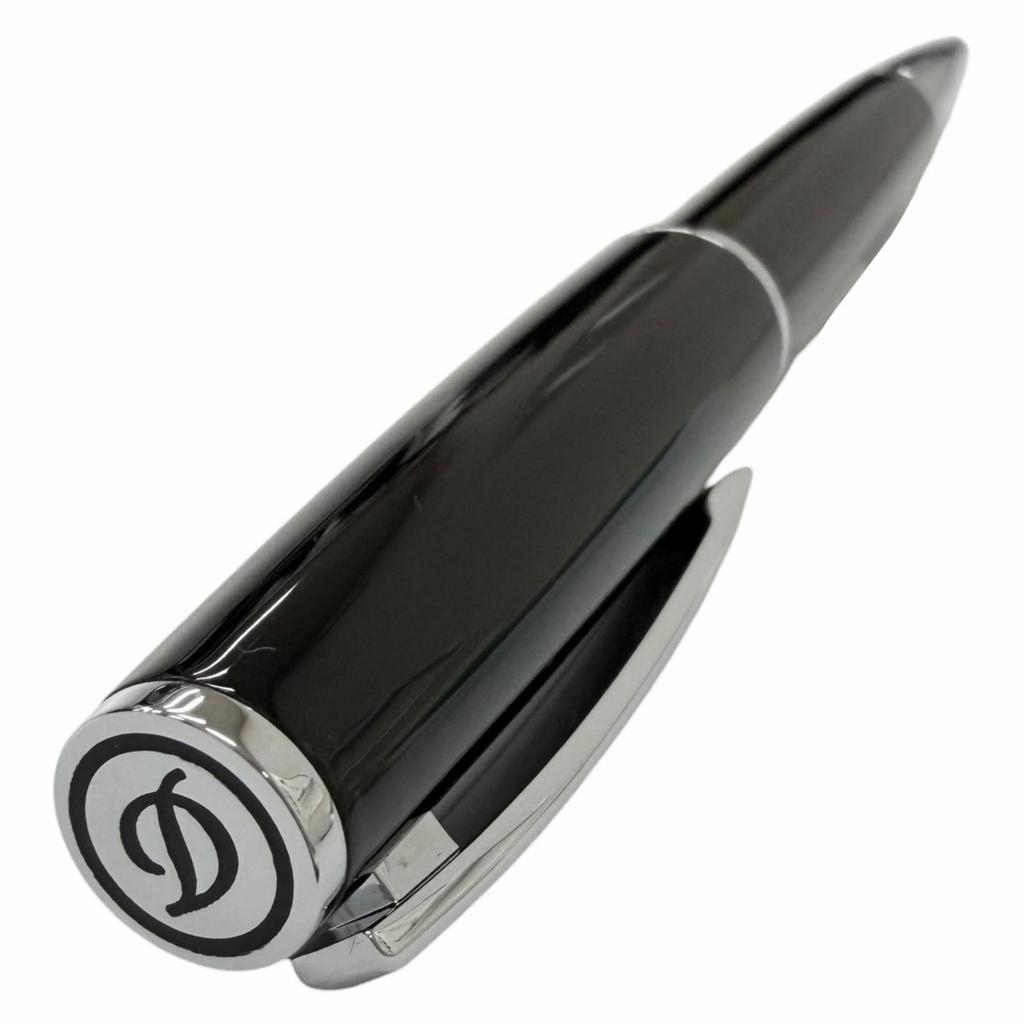 Excellent Dupont Ballpoint pen Defi Millennium Twist type black mens Used