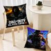 Herní povlak na polštář Pohovka Obývací pokoj Ložnice Čelo postele Polštář opěrky zad Čtvercový C-Call of D-Duty-s Black Ops 6 Polštář Doba spánku