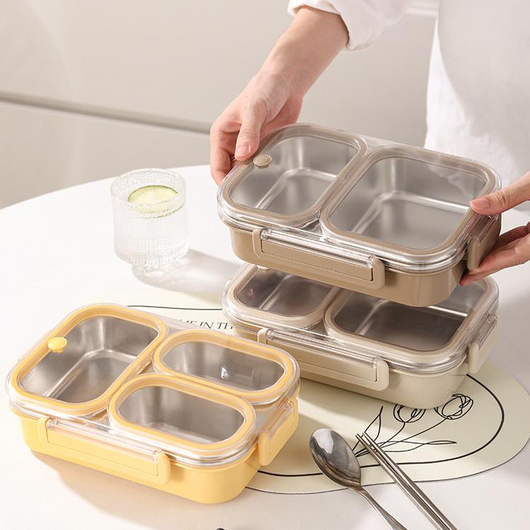Anti Smell Lunch Box Heat Preservation Lock Fresh Student Office