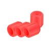 Glow-in-The-Dark Tire Valve Caps Set Universal Waterproof Lights Stem Covers Wear-Resistant Vehicle Tire Valve Caps