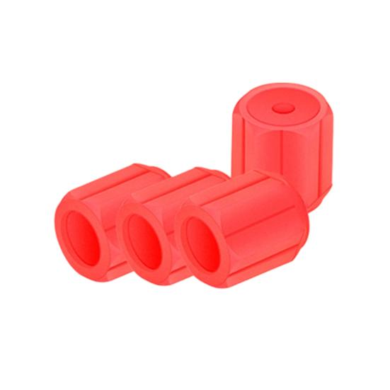 Glow-in-The-Dark Tire Valve Caps Set Universal Waterproof Lights Stem Covers Wear-Resistant Vehicle Tire Valve Caps