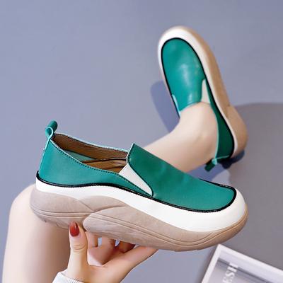 Fashion Women Shoes Flats Leather Sneakers Women 2024 Comfortable Female Casual Walking Footwear Fashion Large Size Loafers Shoes Women