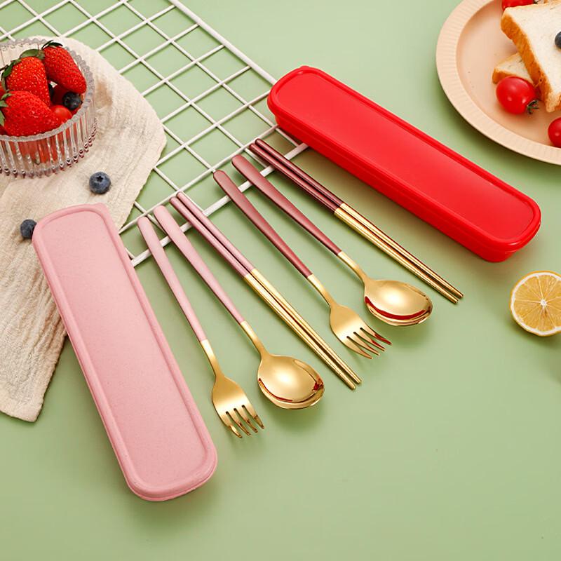 Abay Stainless Steel Portable Korean Cutlery Set