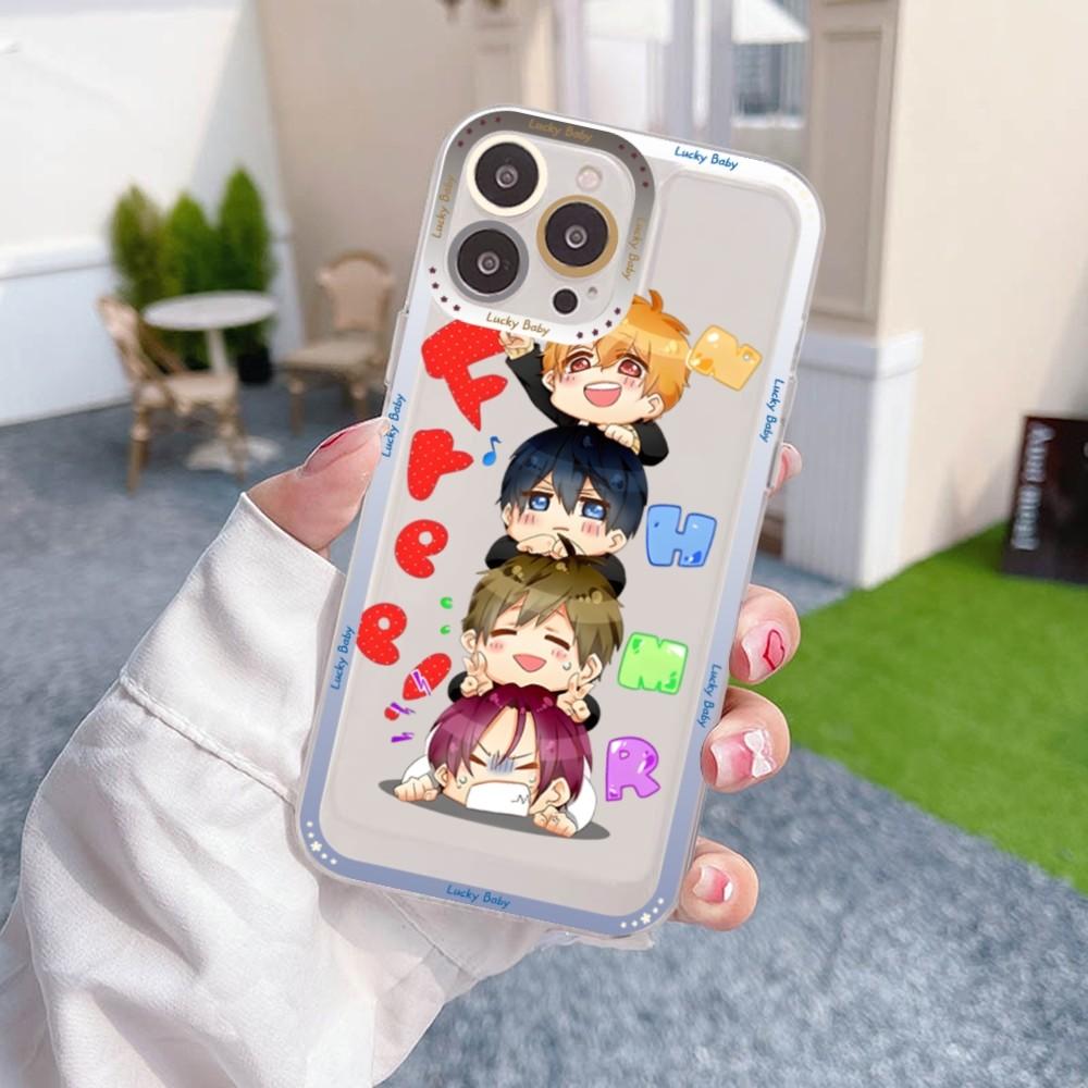 Free anime Phone Case For Redmi 7 8 9 A For Redmi Note 5 7 8 9 10 11 Pro Max 4G 5G Funfas