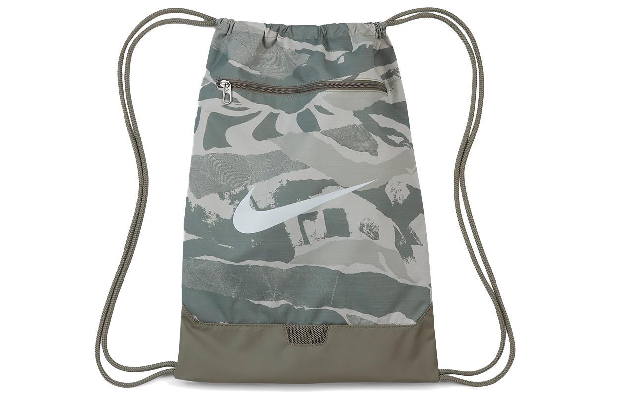 Nike Fabric Gym Bag Backpack Regular Unisex Camouflage CU9646-320