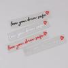 Love You Drive Safe Car Mirror Stickers Affectionate Reminder Heartfelt Safety Reminder For Women Drivers Car Interior Sticker