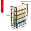 Multi-Layer Display Rack for Convenience Stores and Stationery Shops