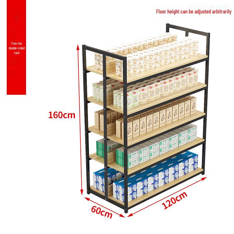 Multi-Layer Display Rack for Convenience Stores and Stationery Shops