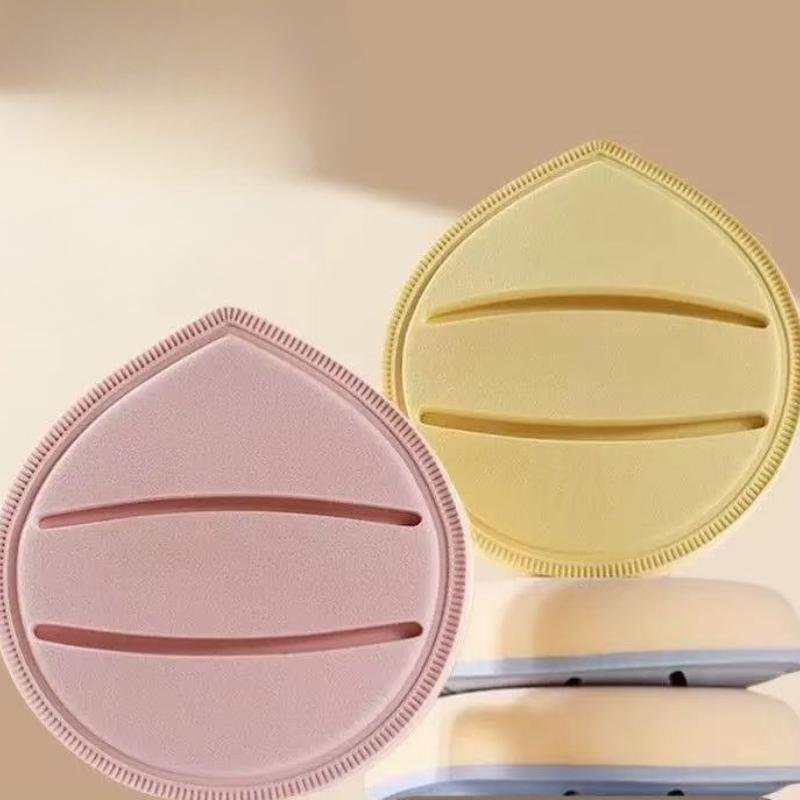 Puf de Machiaj Super Gros Puf Cosmetic Moale în Formă de Picătură de Apă Puf pentru Machiaj cu Pernă de Aer Corector Fond de Ten Burete de Machiaj Instrument de Frumusețe Utilizare Duală Umedă Uscată