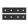 2PCS 4 Hole Connecting Plates Aluminum Alloy Flat Straight Brackets Metal Fastener Accessories 2020