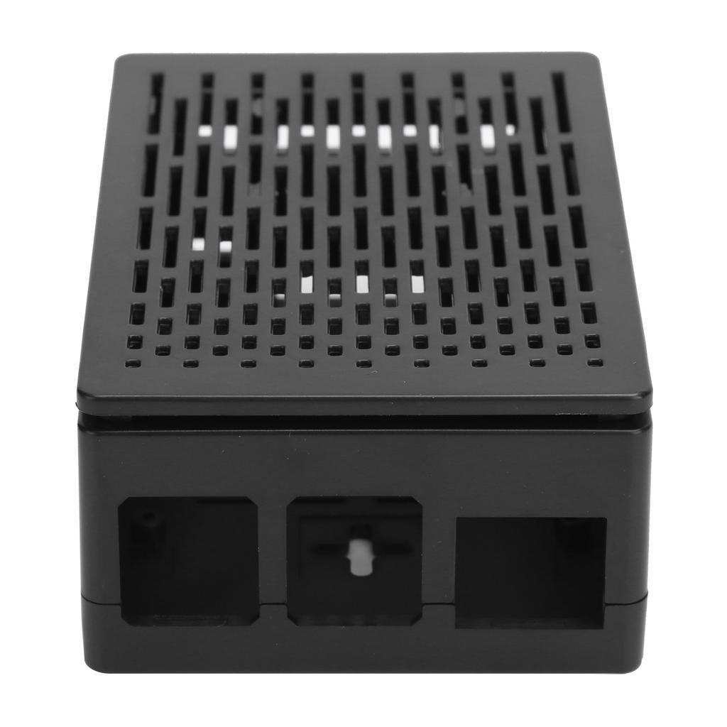 Protective Case for Raspberry Pi 4B ABS Shell Reserved All Port for HDMI USB A VBlack