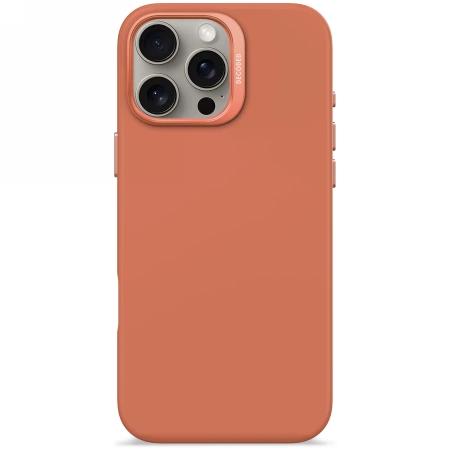 Custodia Decoded Antimicrobial Silicone Backcover Con Magsafe Per Iphone 16 Pro Max - Arancione