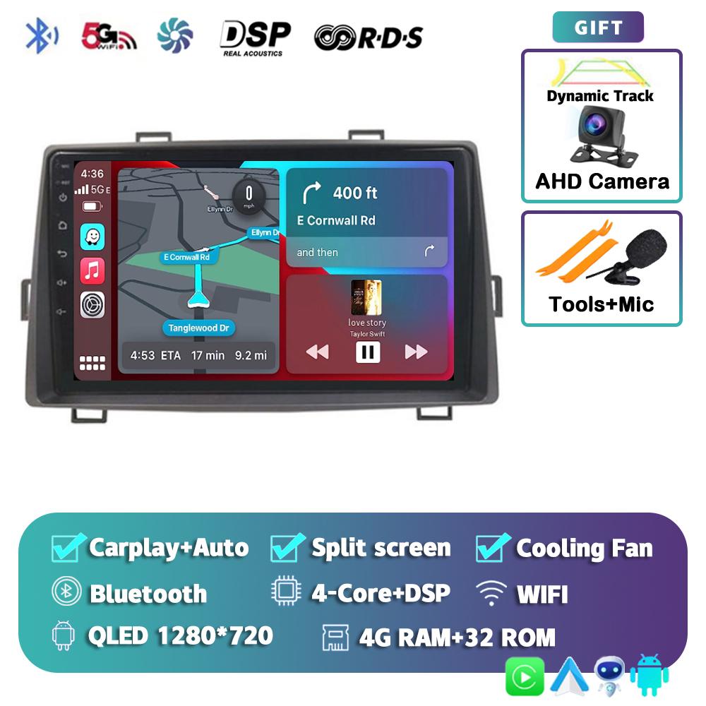 Android 14 Car Radio For Toyota Noah Voxy 2007 2010 2011 2012 2013 Car Radio Navi Multimedia Player Stereo GPS Carplay No 2din