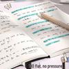 Xiaohongshu A5/B5 Thickened Blank & Lined Grid Retro Notebook for Students
