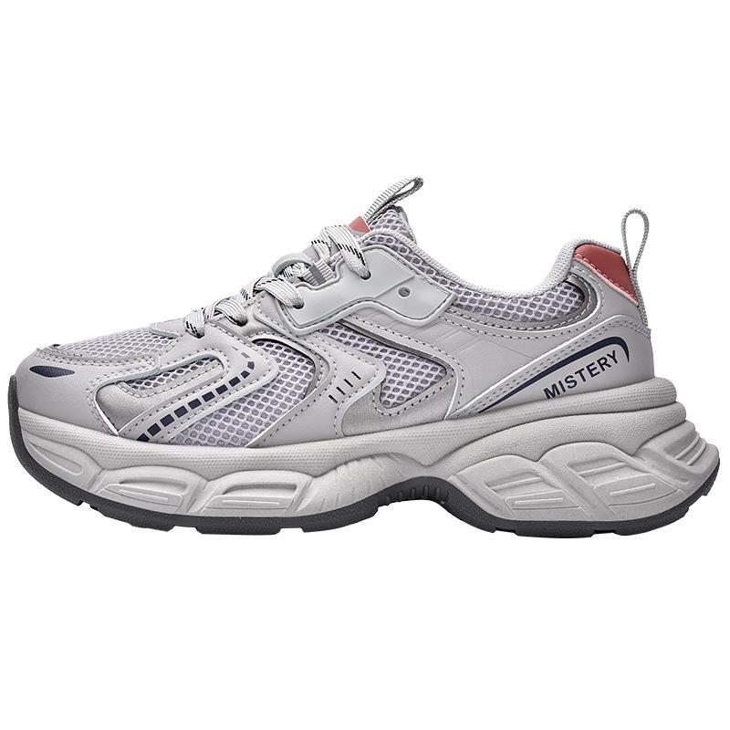 Spring new thick-soled heightening dad shoes versatile fashion casual shoes 2676