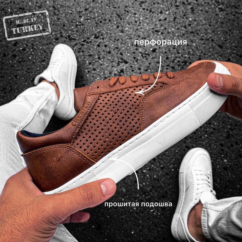 Cheap Chekich Men Footwear Sneakers Tan Artificial Leather Lace Up ...