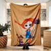 Pippi Longstocking Print Blanket - Soft & Comfortable, for Bedroom, Travel, Sofa, Home Decoration - Birthday Christmas Gift for Friend