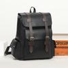 Large Capacity Men's Backpack Multi-Function PU Backpack Travel Computer Bag Women Backpack
