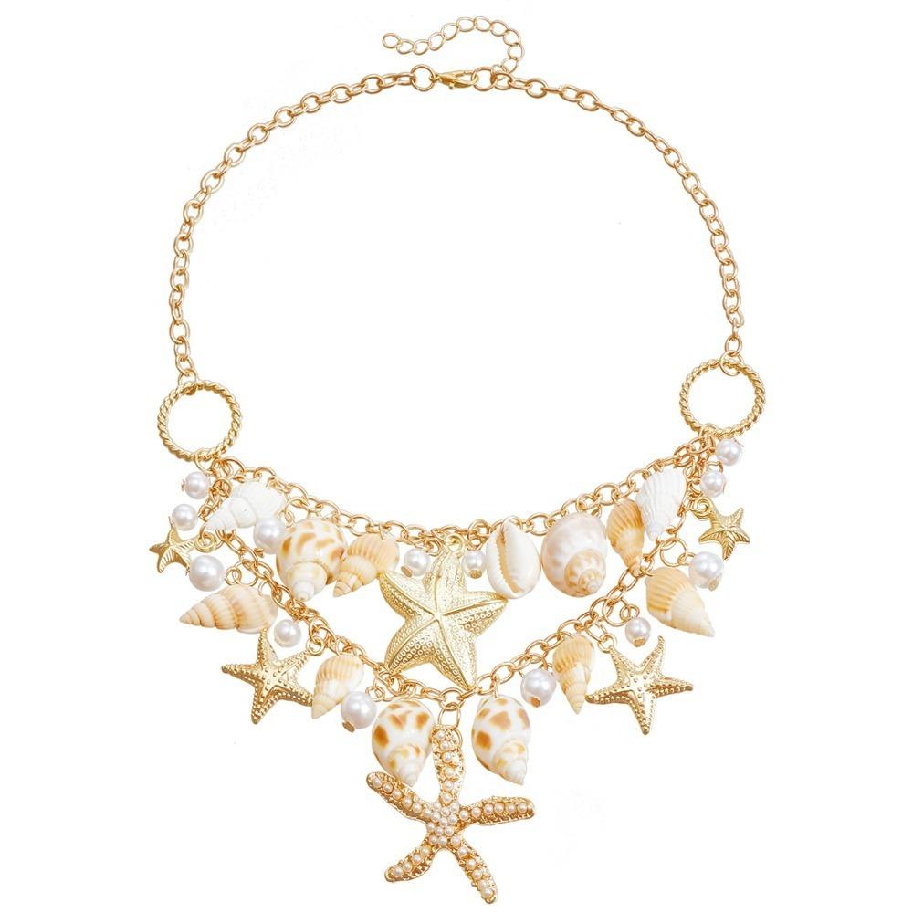 Bohemian Body Chain Sea Star Jewelry Accessories Summer Waist Chain  for Women