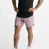 Sports Shorts Solid Color Loose Drawstring Summer Quick Dry Zipper Pockets Shorts for Fitness