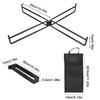1/2pcs Camping Foldable Metal Stand Outdoor Storage Box Shelves Cooler Box Stand Ice Box Stand Iron Storage Box Bracket