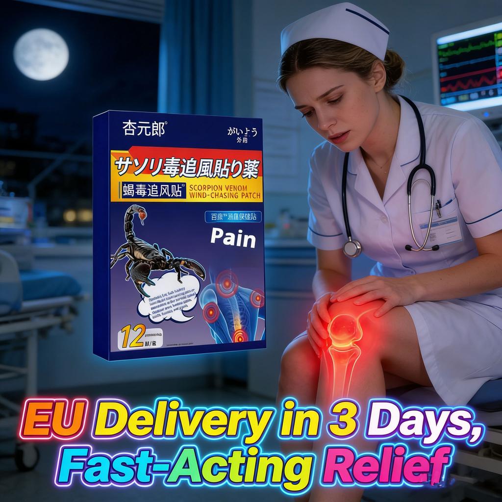 Natural Knee Rapid Patch - Herbal Gentle Non-Irritating