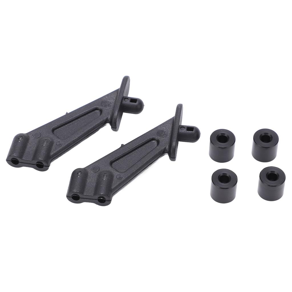 RC Car Rear Wing Bracket Black Plastic High Strength Replacement RC Car Rear Wing Bracket For ZD