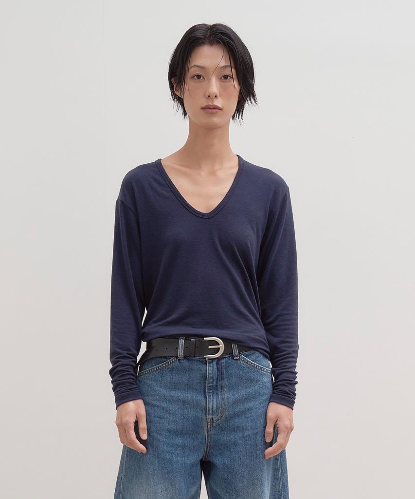 Wenio V-Neck Long Sleeve_5Color