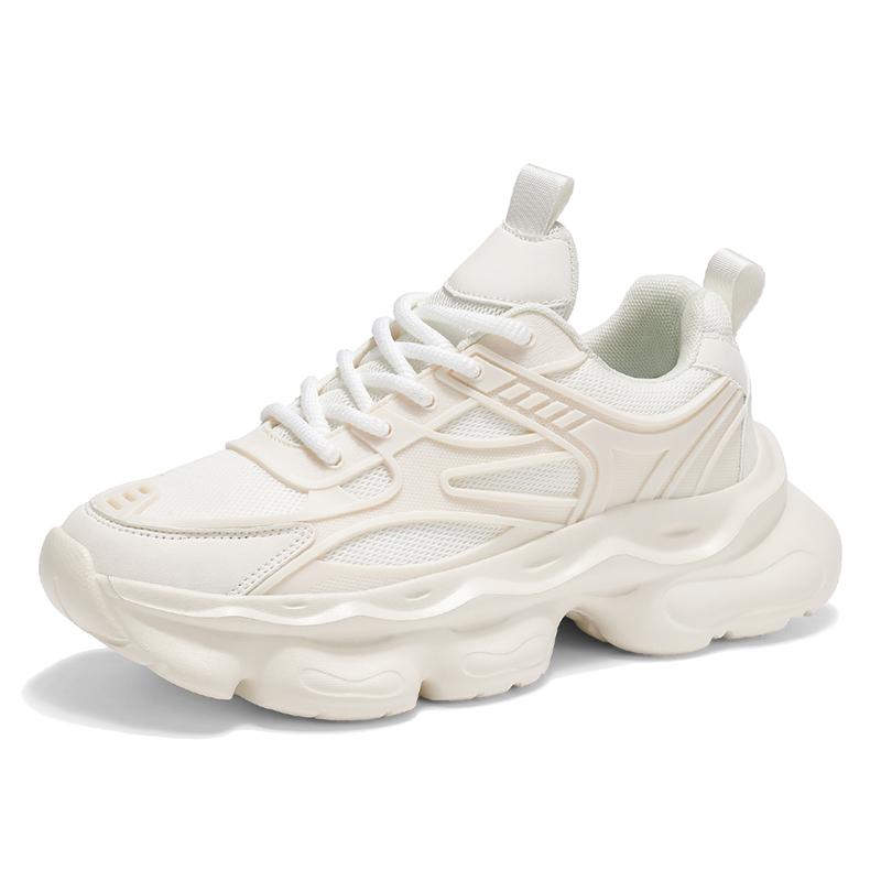 2026Four Seasons Thick and Height-increasing Sports Shoes, Men's Genuine Leather Mesh Casual Men's Shoes, Trendy Shoes
