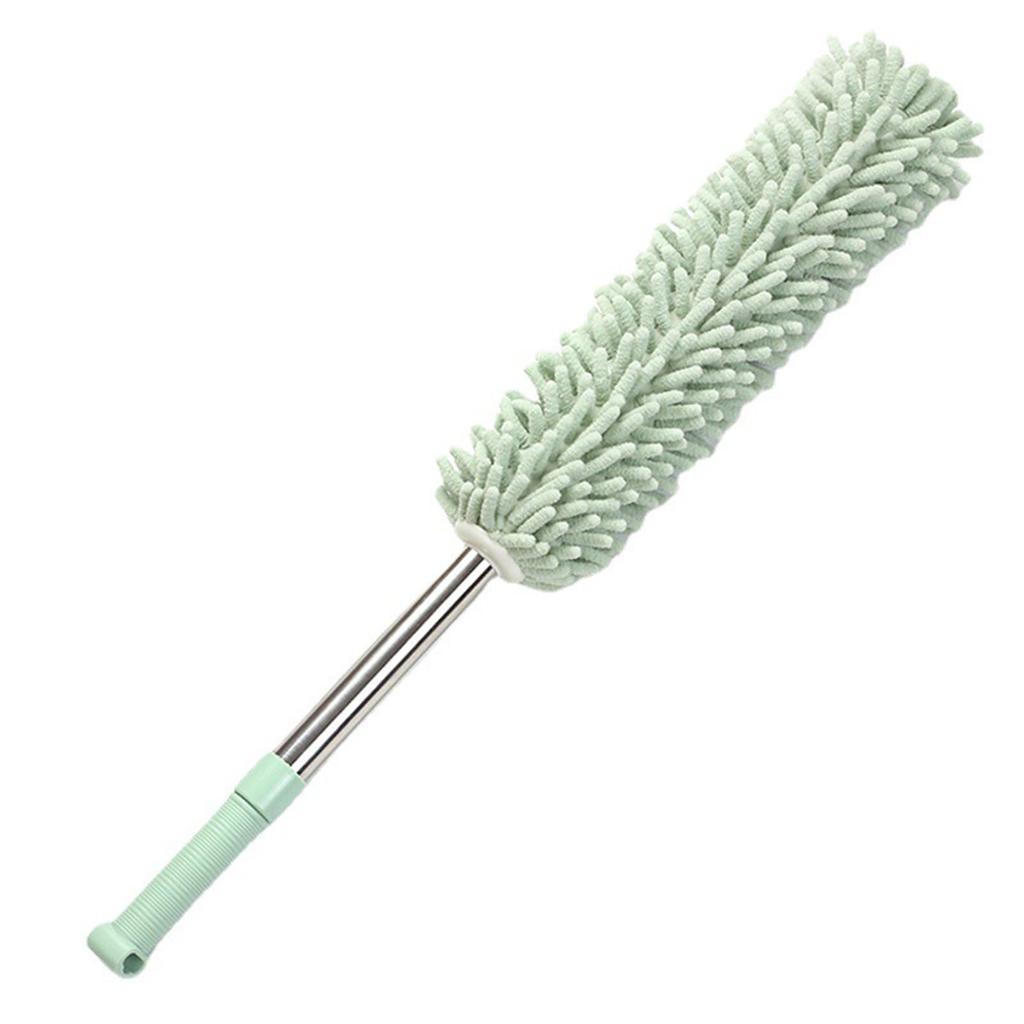 Hand Duster Detachable Washable Chenille Stainless Steel Extendable Cleaning Hand Duster for Home