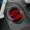 Echter Weicher Karbonfaser-Aufkleber für Seat Ibiza 6j 2009 2010 2011 2012 2013 2014 LHD RHD Auto Mittelkonsole Lüftungsauslass Panel