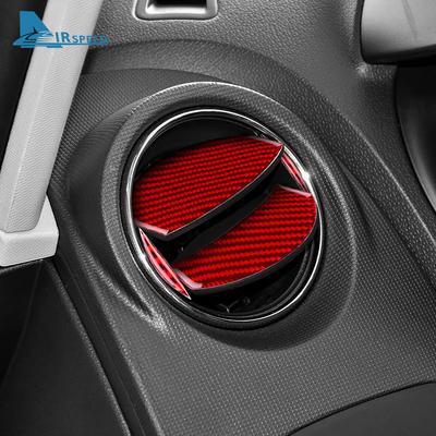 Real Soft Carbon Fiber Sticker For Seat Ibiza 6j 2009 2010 2011 2012 2013 2014 LHD RHD Car Center Console Air Outlet Panel