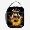 Football Meal Bag Whole Body Printing Boys And Girls Kindergarten Junior High School Primary School Children Ice Bag Insulation Bag