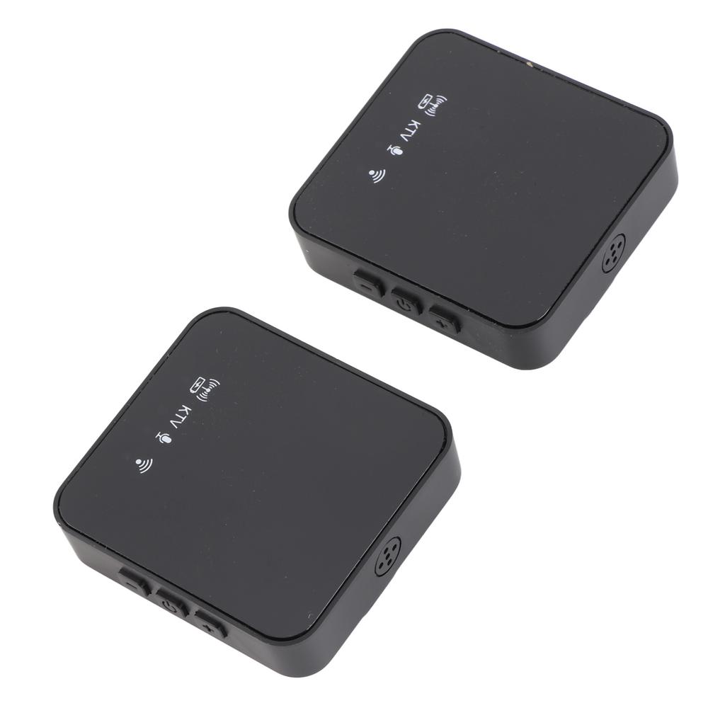 Wireless Microphone Noise-Canceling clamp-on Microphone for Live Streaming & Video Recording Portabl