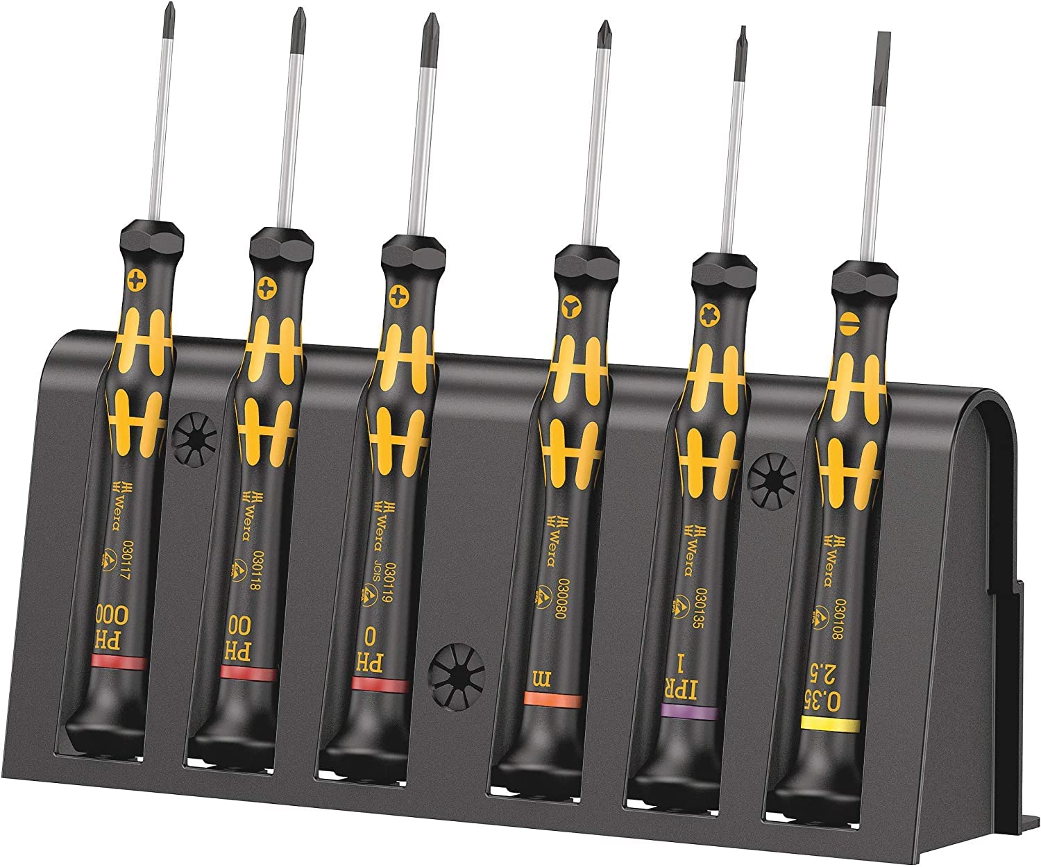 

WERA ESD Электростатический разряд контрмера набор из 6 прецизионных отверток Torx Set 030180 Плюс-Минус